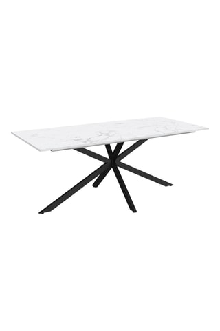 Table à manger extensible Glam - 160/200 x 77 x 90 cm