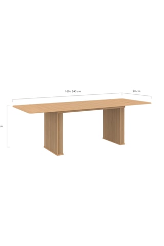 Table extensible Faustine - 160/240 x 75 x 90 cm