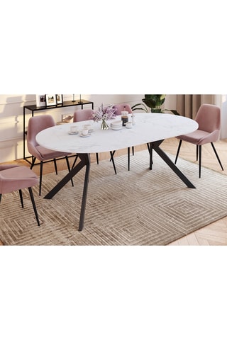 Table à manger extensible Spider - 110/200 x 75 x 110 cm