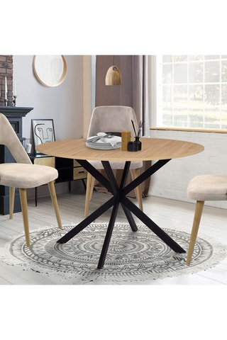 Table à manger Soline - 110 x 76 x 110 cm
