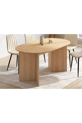 Table à manger extensible Gabin - 160/200 x 75 x 90 cm