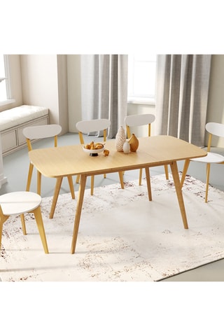 Table à manger extensible Venezia - 120/160 x 75 x 80 cm