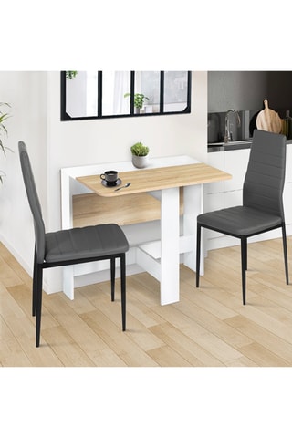 Table console pliable Edi - 103 x 76 x 75 cm