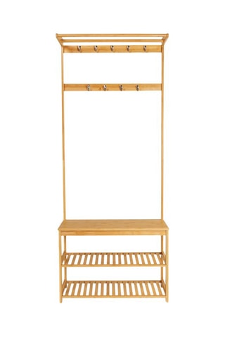 Vestiaire d'entrée Maya - 70 x 30,5 x 170 cm