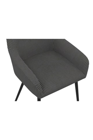 2 chaises Jenny - 51 x 76 x 56 cm - Toucher velours côtelé