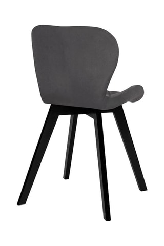 2 chaises en bois et hévéa Daisy - 50 x 79 x 47,5 cm
