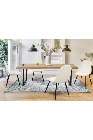 4 chaises Sofia - 43 x 86 x 54 cm
