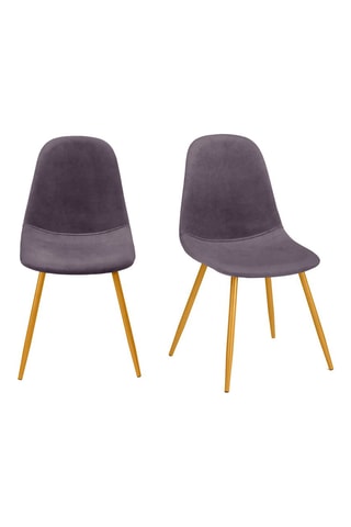 2 chaises Sofia - 43 x 86 x 54 cm