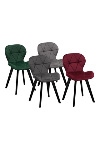 4 chaises en bois Daisy - 46 x 79 x 50 cm