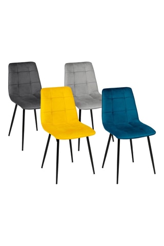 4 chaises Linda - 46 x 86 x 57 cm