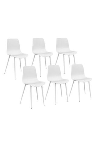 6 chaises Nala - 44 x 79 x 48 cm