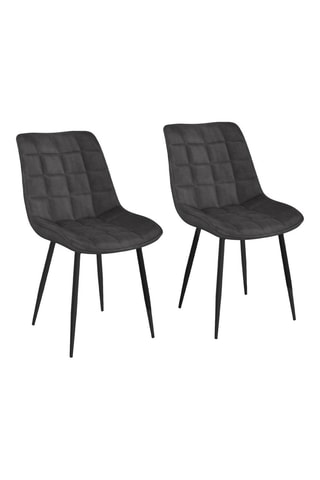 2 chaises Melinda - 46 x 62,5 x 84 cm