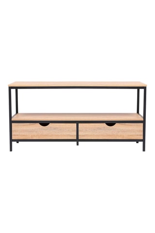 Meuble TV 2 tiroirs Memphis - 113 x 40 x 55 cm