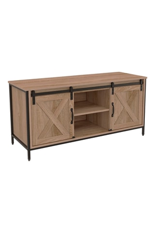 Meuble TV 2 portes Cheyenne - 
100 x 45 x 30 cm