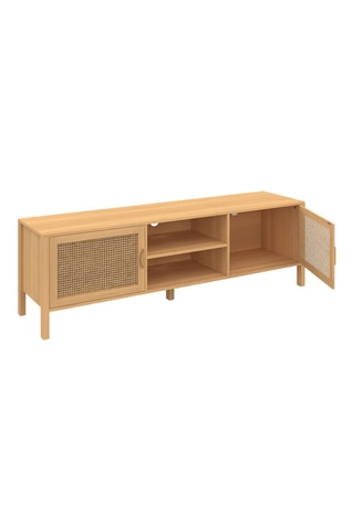 Meuble TV 2 portes Eve - 160 x 50 x 40 cm