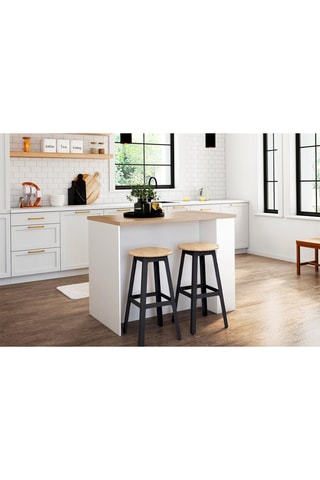 Ilot central de cuisine Dario - 120 x 70 x 90 cm