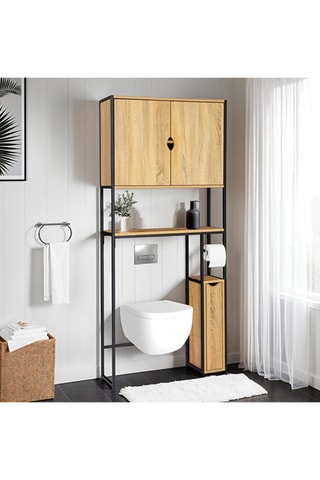 Meuble de salle de bain - 79 x 23 x 178 cm