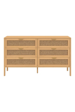 Commode 6 tiroirs Eve - 140 x 80 x 40 cm
