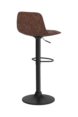 2 tabourets de bar Edison - 39 x 83-104 x 42 cm