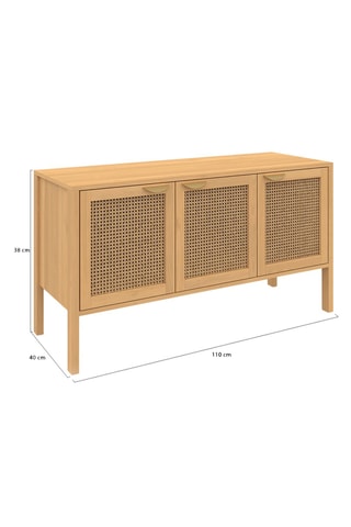 Buffet 3 portes Eve - 110 x 40 x 60 cm