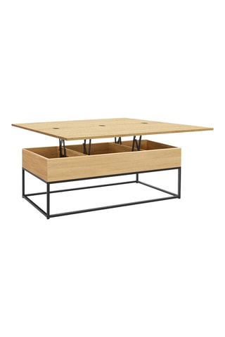 Table basse relevable - 100 x 40,5 x 55 cm