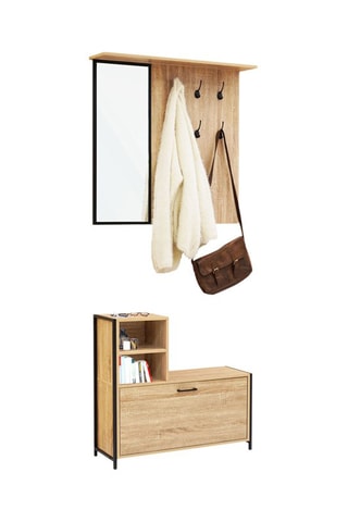 Dressing d'entrée 2 en 1 Memphis - 80 x 185 x 30