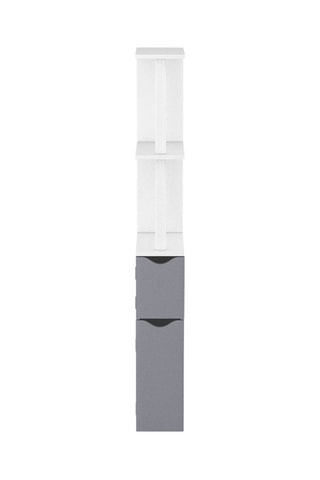 Meuble WC 2 portes - 15,2 x 118 x 29,8 cm