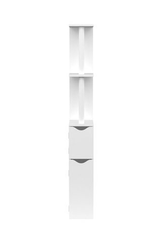 Meuble WC 2 portes - 15,2 x 118 x 29,8 cm