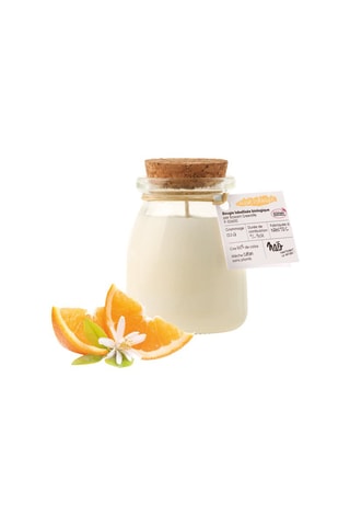 Vela perfumada 
Flor de laranjeira