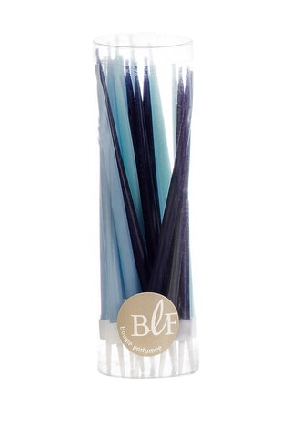 20 velas aniversário - Azul-celeste, azul-escuro e turquesa