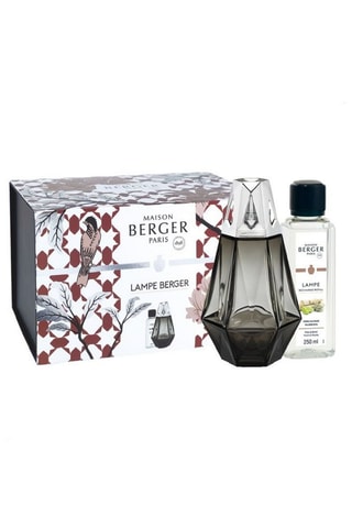 Coffret lampe à catalyse Prisme et recharge parfumée Terre Sauvage - 250 ml