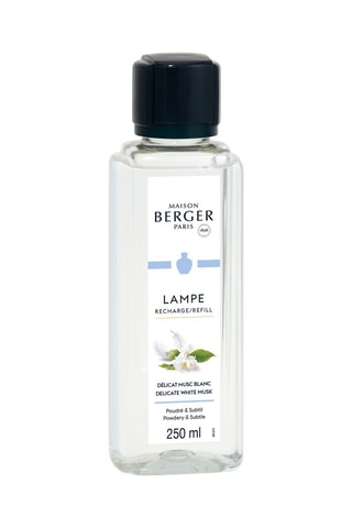 Coffret lampe à catalyse Glaçon et recharge parfumée Delicat Musc Blanc - 250 ml