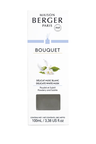 Ambientador perfumado Délicat Musc blanc - 125 ml