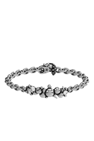 Pulseira - Banhada em ião prata