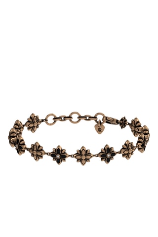 Pulseira - Banhada a ião ouro rosa