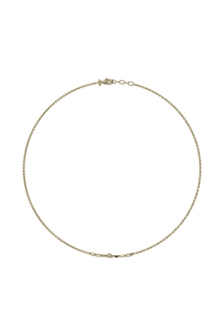 Colar - Banhada a ião ouro amarelo e turmalinas