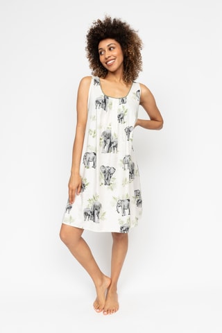 Camisa de dormir Eloise - Branco