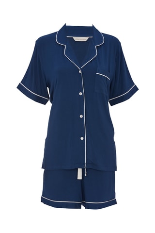 Calções de pijama Harriet - Azul-marinho