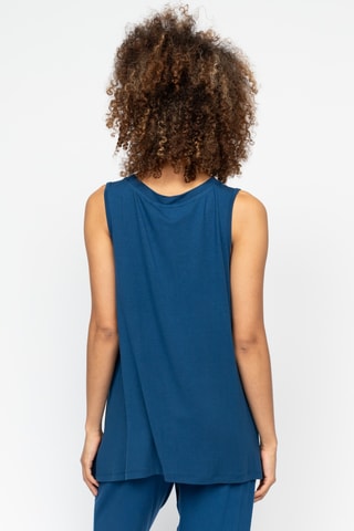 Top de pijama Harriet - Azul-marinho