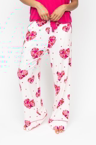 Calças de pijama Aria - Branco