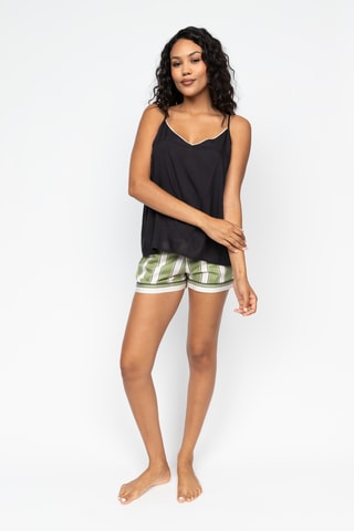 Top de pyjama Nancy - Noir