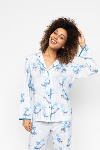 Camisa de pijama Lyla - Branco