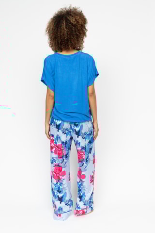 T-shirt de pijama Lyla - Azul-escuro