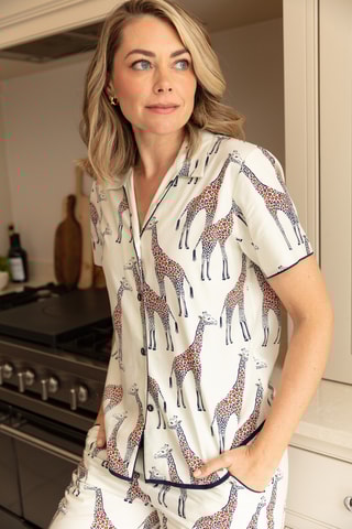 Camisa de dormir Georgina - Cru