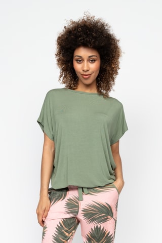 T-shirt de pijama Lea - Verde-claro