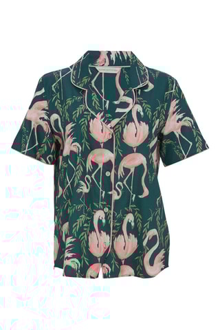 Camisa de dormir Ivy - Verde-escuro