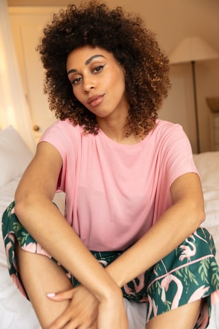 Blusa de pijama Ivy - Rosa