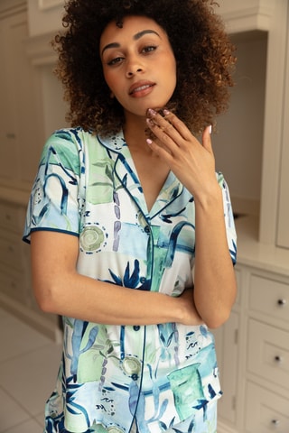Camisa de pijama Harriet - Branco