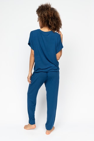 Blusa de pijama Harriet - Azul-petróleo