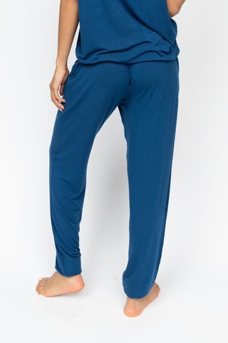 Calças de pijama Harriet - Azul-petróleo